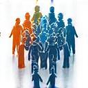 Icono de personas conectadas en red, representando la comunidad.
